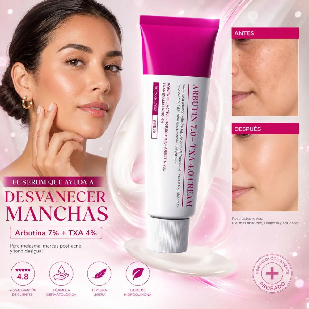 Arbutin 7.0 TXA 4.0 Cream con obsequio